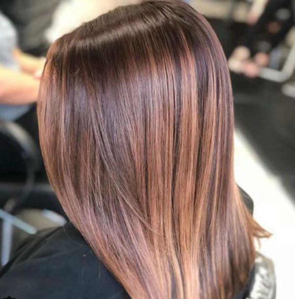 Brunette trends- amber balayage