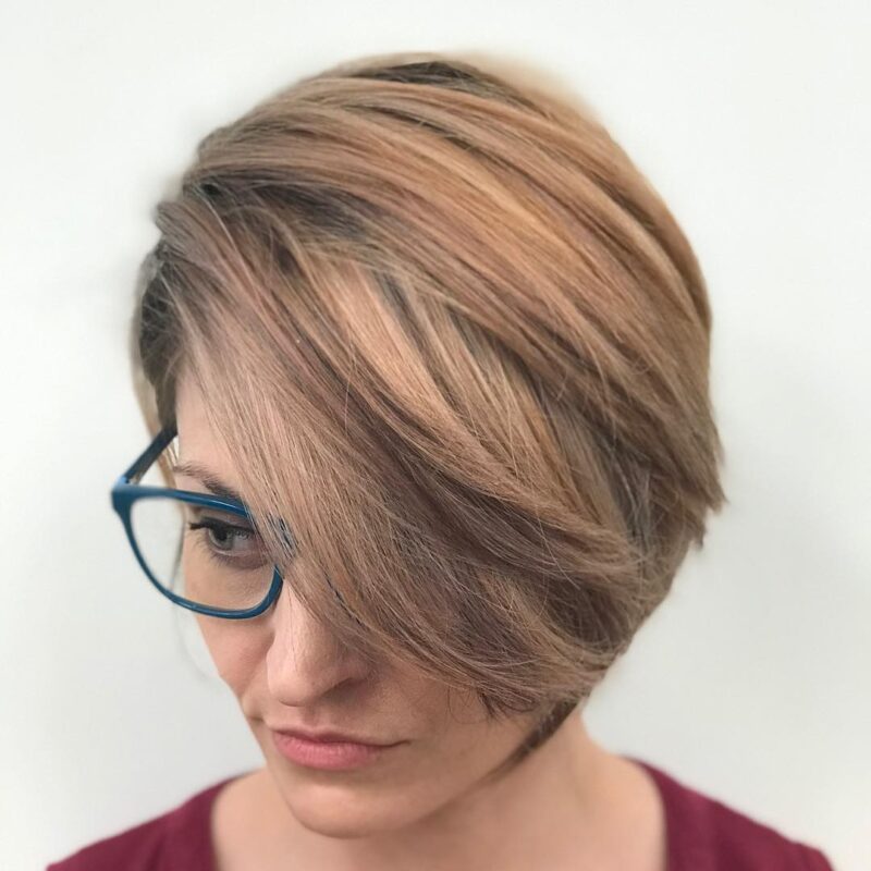 Long Pixie for thin hair