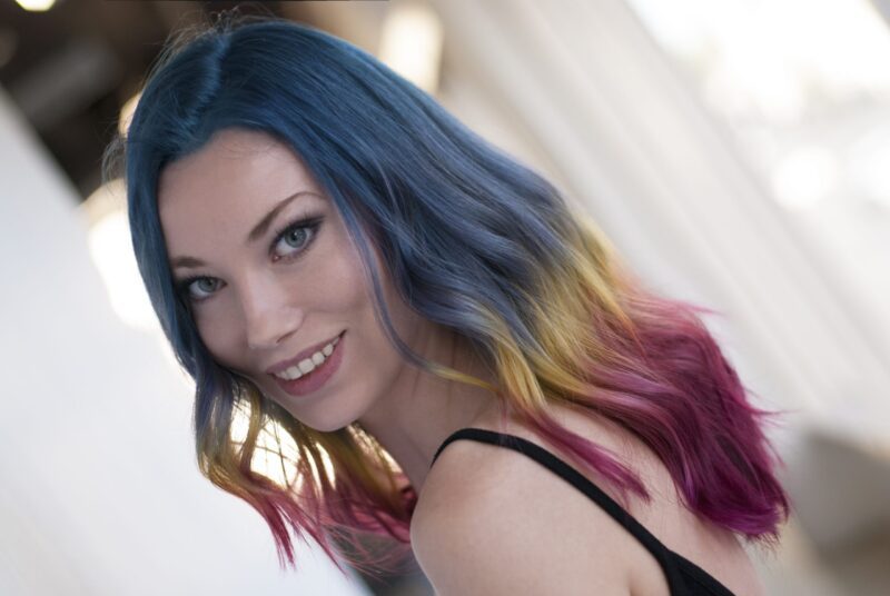 Pulp Riot vivid hair color