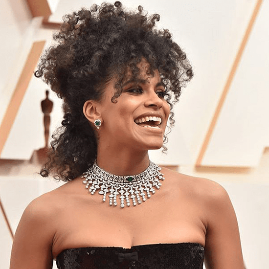 actress Zazie Beetz at the Oscars